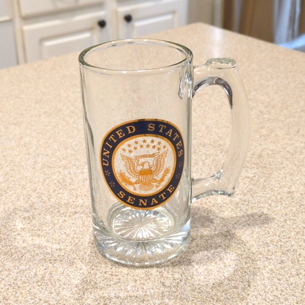 United States Senate Glass Mug